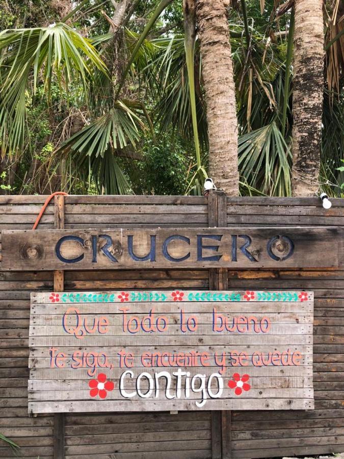 Crucero Tulum Bed & Breakfast Bagian luar foto