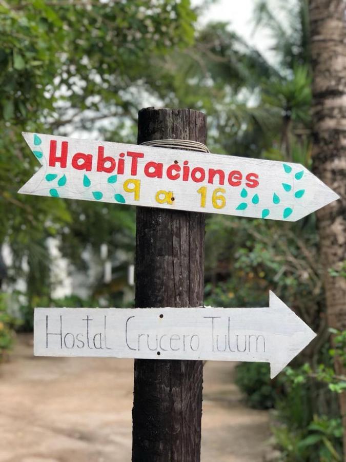 Crucero Tulum Bed & Breakfast Bagian luar foto