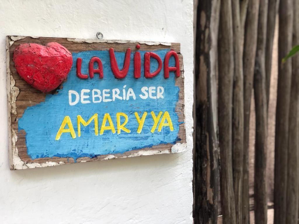 Crucero Tulum Bed & Breakfast Bagian luar foto